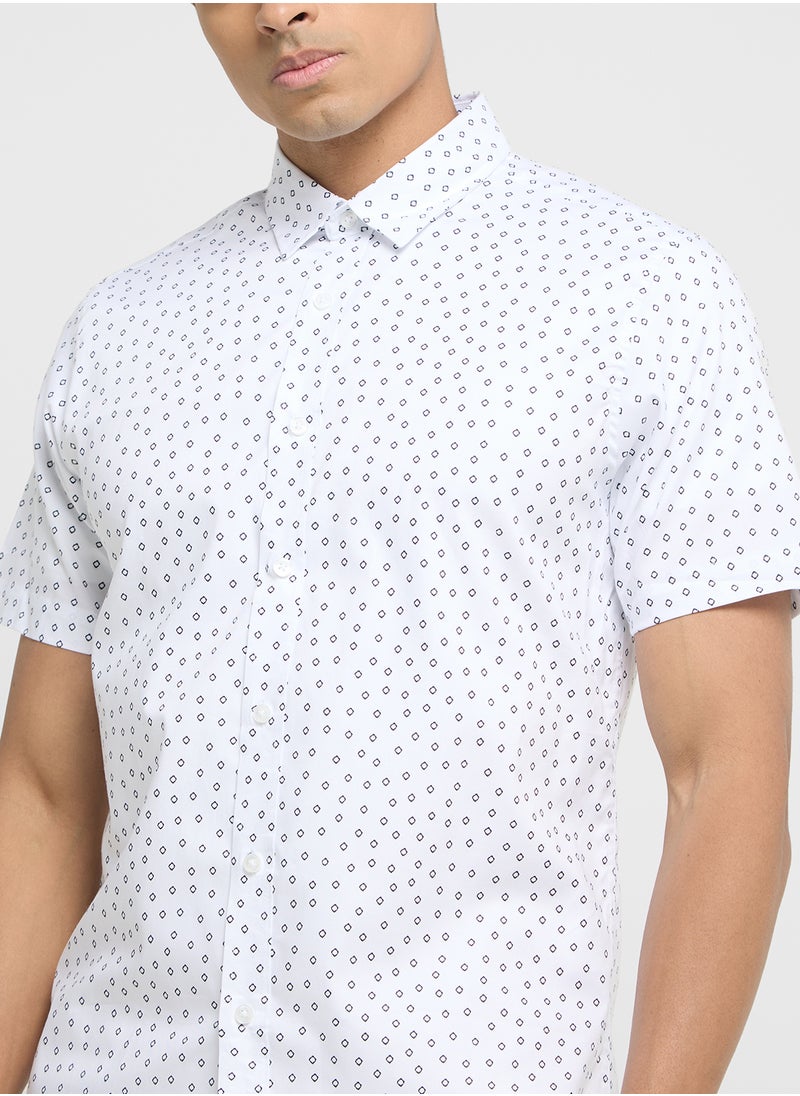 Robert Wood - Short Sleeve Shirt   No Pocket - Image 1