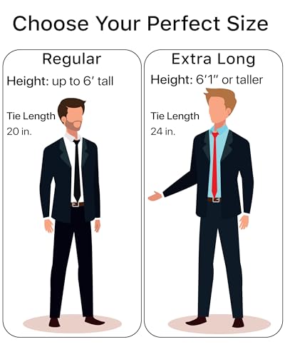 boxed-gifts Clip on Ties for Men - Premium Navy Solid Color Clip on Tie - Image 2