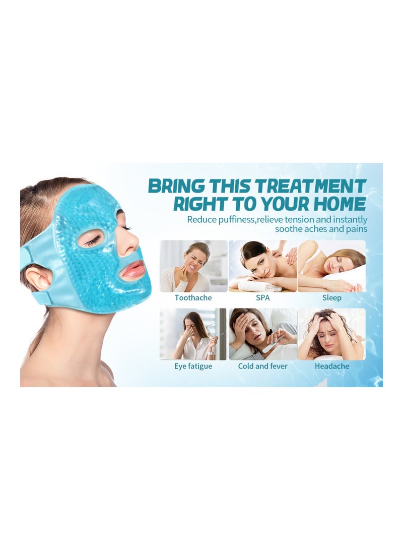 ORiTi غطاء عيون جمالي حزمة ثلجية غطاء ماسك بطانة ناعمة كمادات باردة جل للعيون والوجه - Image 4
