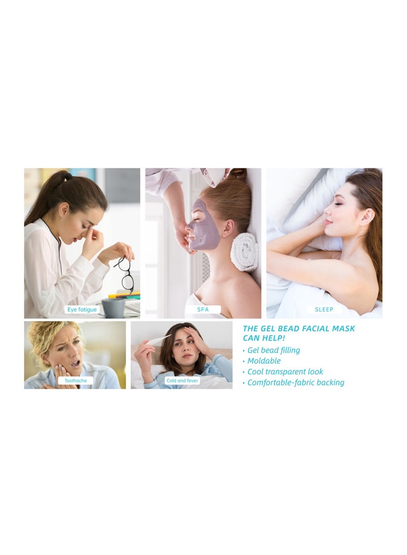 ORiTi غطاء عيون جمالي حزمة ثلجية غطاء ماسك بطانة ناعمة كمادات باردة جل للعيون والوجه - Image 5