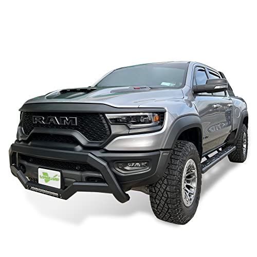 VANGUARD حاجز بُل من سلسلة فكوند بلاك أوبتيموس مع إضاءة LED | متوافق مع رام 1500 من 2019-2025 يشمل TRX - Image 2