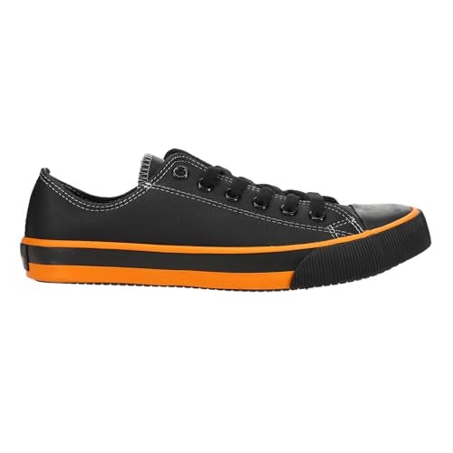 HARLEY DAVIDSON Harley-Davidson Men's Roarke, Blk/Orange Vulcanized Lowcut, 7.5 - Image 2