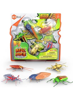 Nano Real Bugs 5 Pack Fake Insect Toy Figures Sensory Toys For Kids And Cats Stem Toys For Boys And Girls Aged 3 And Up
