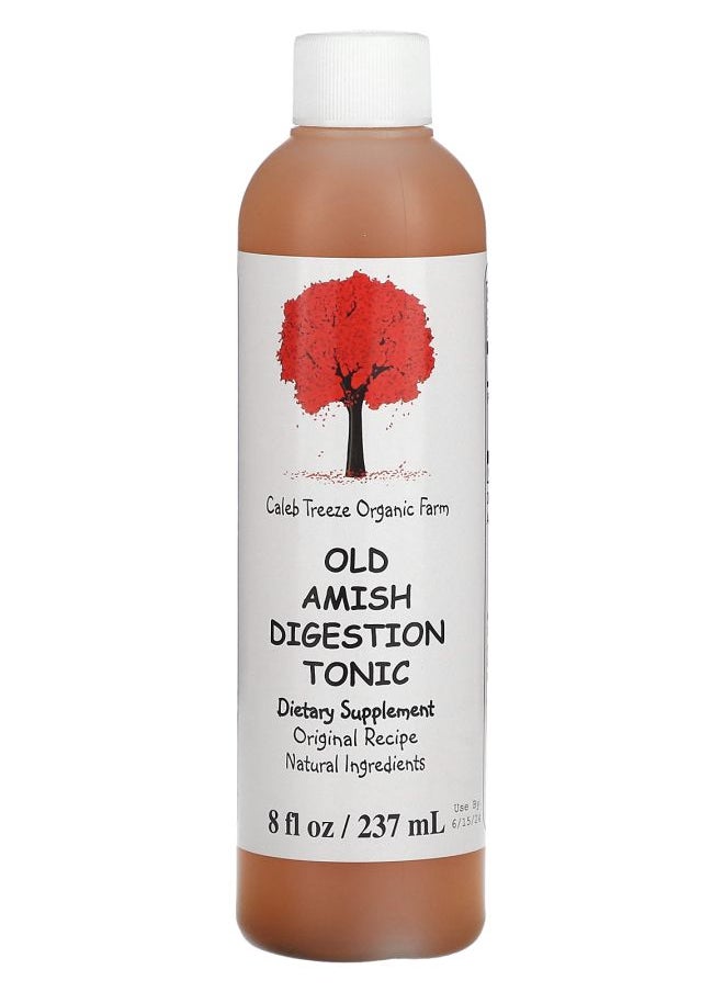 Caleb Treeze Organic Farm Old Amish Digestion Tonic 8 fl oz (237 ml) 