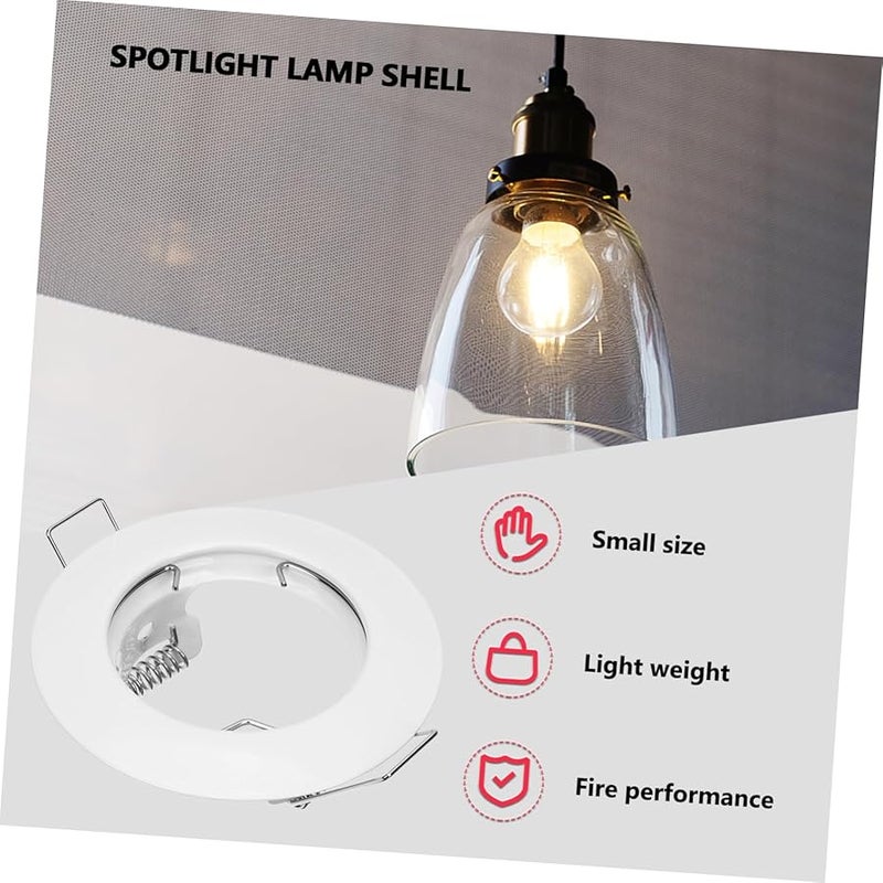 50mm LED Trim Cover for Recessed Light Bulb Openings Light Cups Fit - Image 3