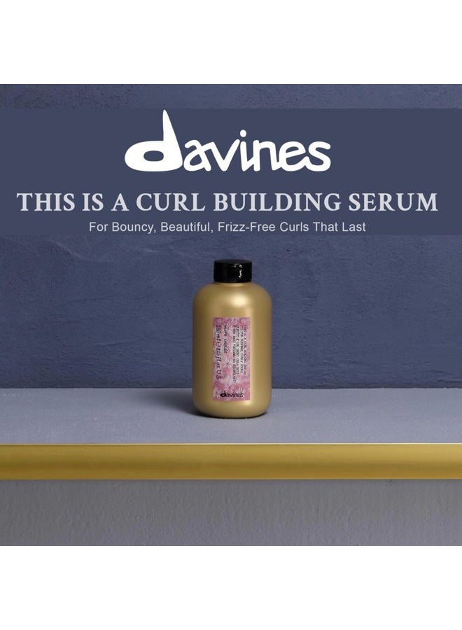 Davines This Is A Curl Building Serum for Curly Hair Types | Bouncy, Shiny, Hydrated, Humidity-Resistant Curls | 8.45 fl oz - Image 4