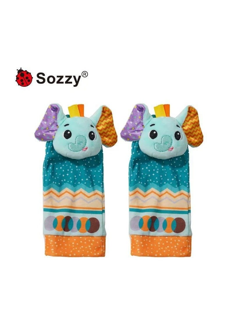 Generic - Sozzy Wrist Rattle and Booties Set - Image 1