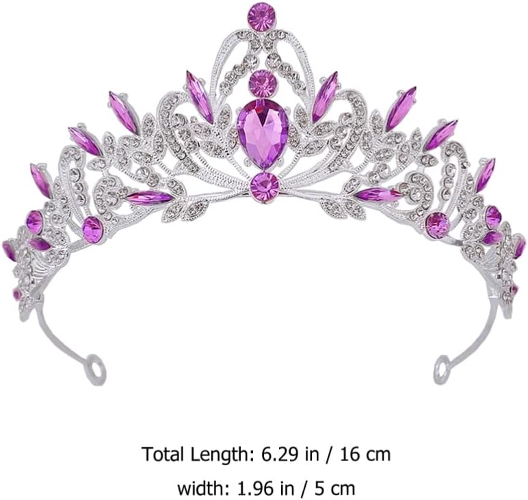 cheekyglo Rhinestone Headband Decorative Bride Headdress Delicate Festival Headband - Image 2