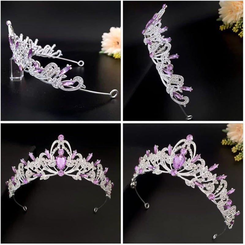 cheekyglo Rhinestone Headband Decorative Bride Headdress Delicate Festival Headband - Image 5