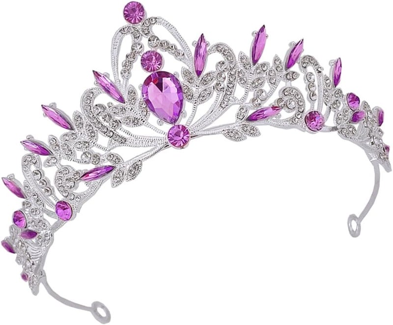 cheekyglo Rhinestone Headband Decorative Bride Headdress Delicate Festival Headband - Image 1