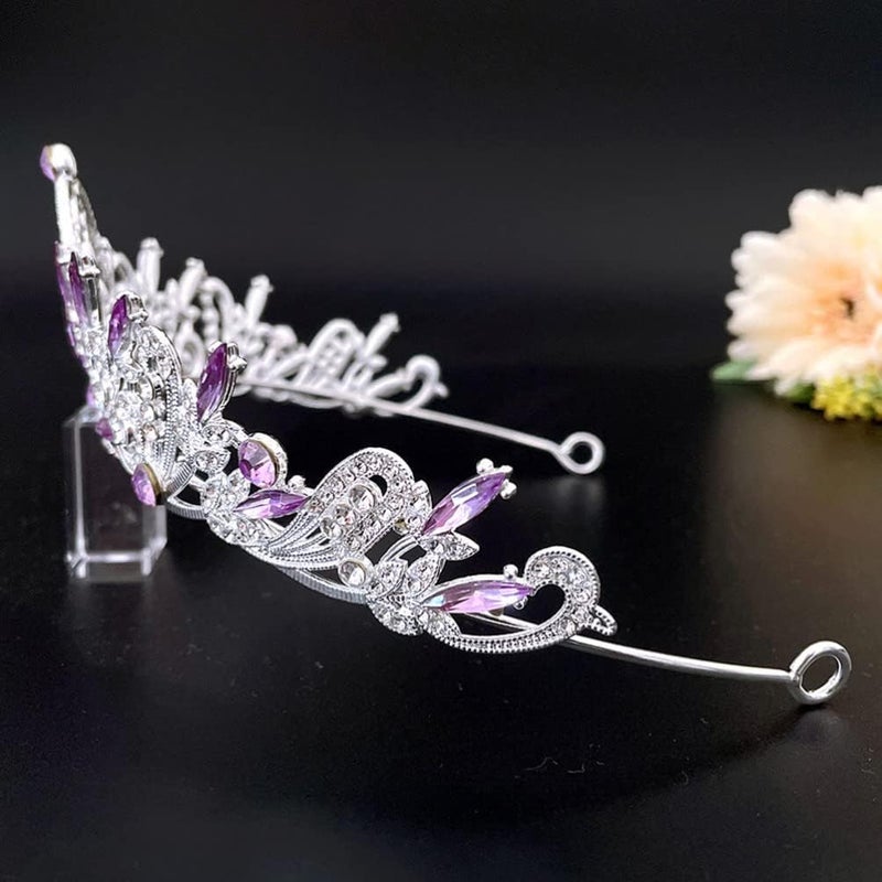 cheekyglo Rhinestone Headband Decorative Bride Headdress Delicate Festival Headband - Image 4