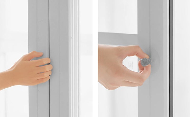 Zebroc 10 Pcs Cabinet Drawer Pull Knobs Self Adhesive Clear Acrylic Crystal Shaped Pulls Handles Knobs for Wardrobe Sliding Door HandleMulti Color Round Pack of 10 - Image 2