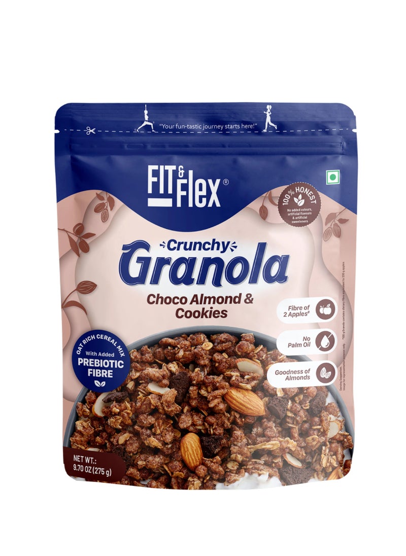 Fit & Flex High Protein Fiber Granola - 275g - pzsku/ZDF1D6A8B490EC78D16A0Z/45/_/1734274682/bda28602-e4fb-4540-aa50-ed90e221fbaa