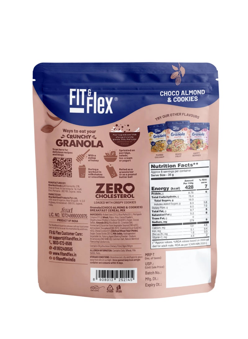 Fit & Flex High Protein Fiber Granola - 275g - pzsku/ZDF1D6A8B490EC78D16A0Z/45/_/1734274702/d019b3fd-805c-48f1-acec-5cc7fdab38e5