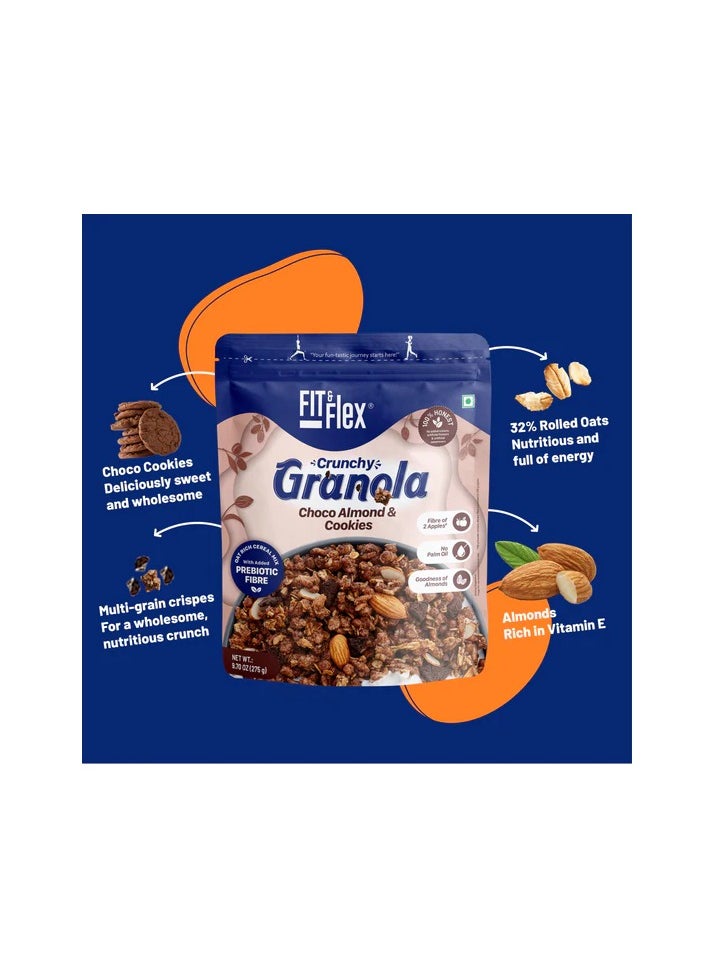 Fit & Flex High Protein Fiber Granola - 275g - pzsku/ZDF1D6A8B490EC78D16A0Z/45/_/1734274703/4c267859-7a47-4ab8-a321-d6f7c543ba54