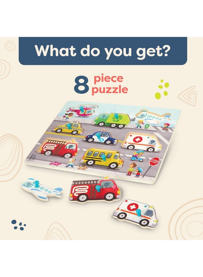 B. Toys (أكتوبر الجديد) ب. لغز خشبي - مركبة النقل (الوحدة 2) - Image 5