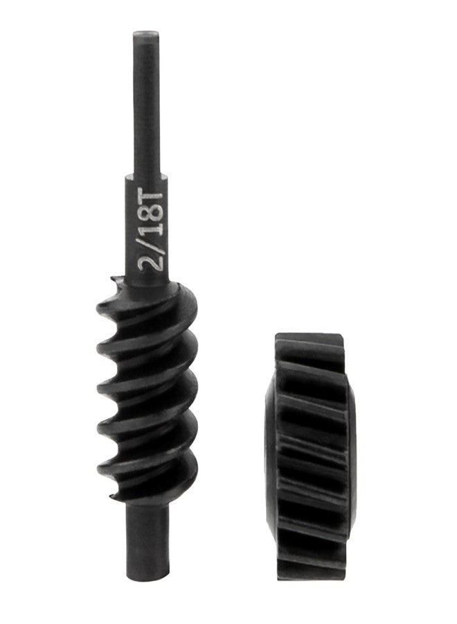 MEUS Racing SCX30 Differential Gear Worm Gear Set for 1/30 Axial SCX30 RC Crawler Upgrades, 2 Sets (2/18T, Underdrive 11.1%) - Image 2