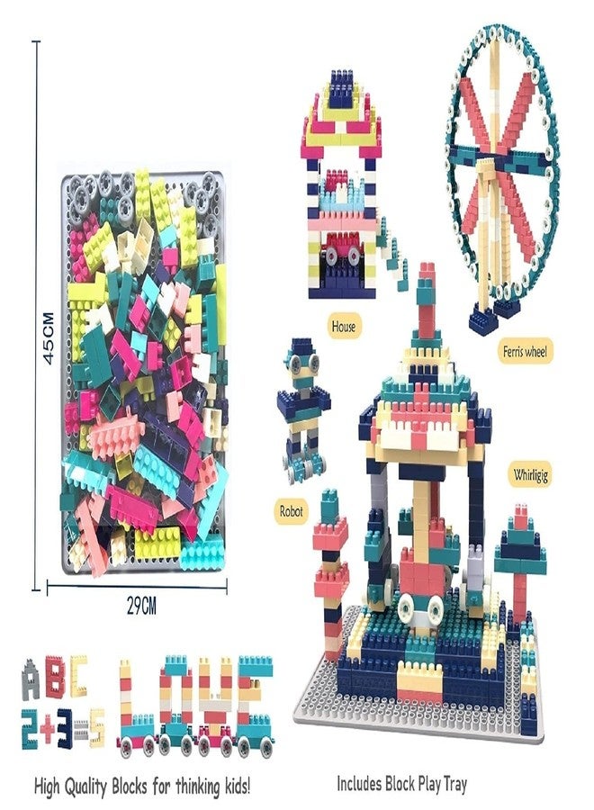 plutofit Building Blocks Set Educational Construction Toy Puzzles Learning Activity Game for Kids, Toys Block Game 230Pcs. - Image 5