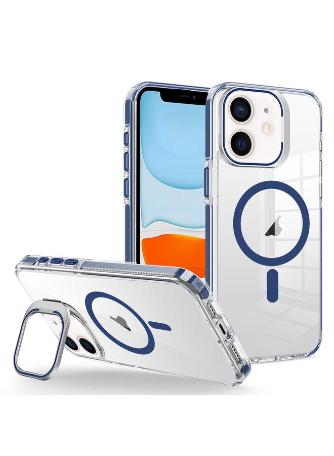 Zaboon Case For iPhone 11 J2 High Transparent MagSafe Magnetic Frame Holder Phone Case - Image 1