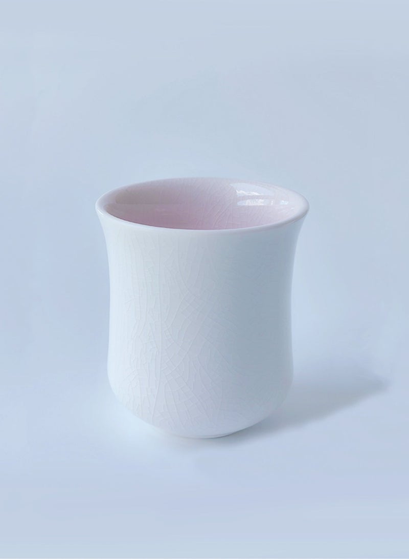 Chinese Traditional White Porcelain Cup, Ice Crackle Tea Cup, Coffee Cup, Coffee Smelling Mug,Gift Ideas & Chinese Traditional White Porcelain Cup, Ice Crackle Tea Cup, Coffee Cup, Coffee Smelling Mug,Gift Ideas Bundle - Image 2
