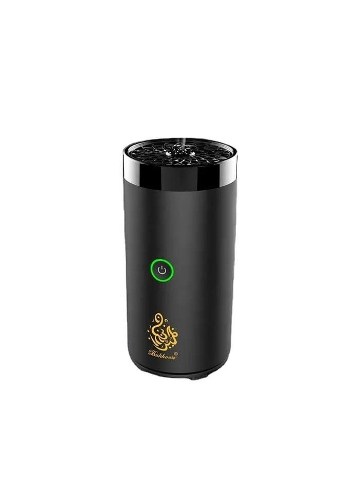 بخور - مبخرة كهربائية للسيارة قابلة للشحن بمنفذ USB Type-C أسود - Image 1