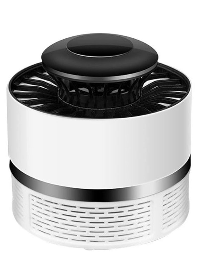 NIBEMINENT Photocatalyst Fly Bug Dispeller With Suction Fan White/Black 280grams