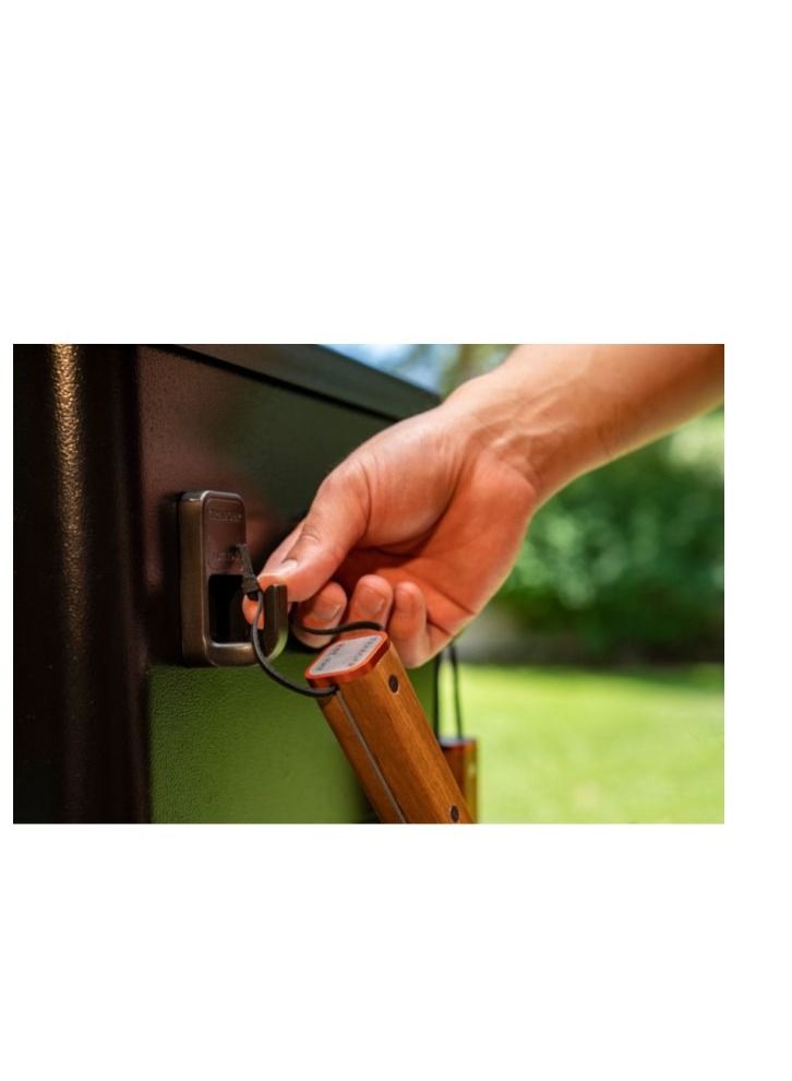 TRAEGER 3-Piece Grill Hopper Magnetic Tool Hooks Accessory, Black - Image 5