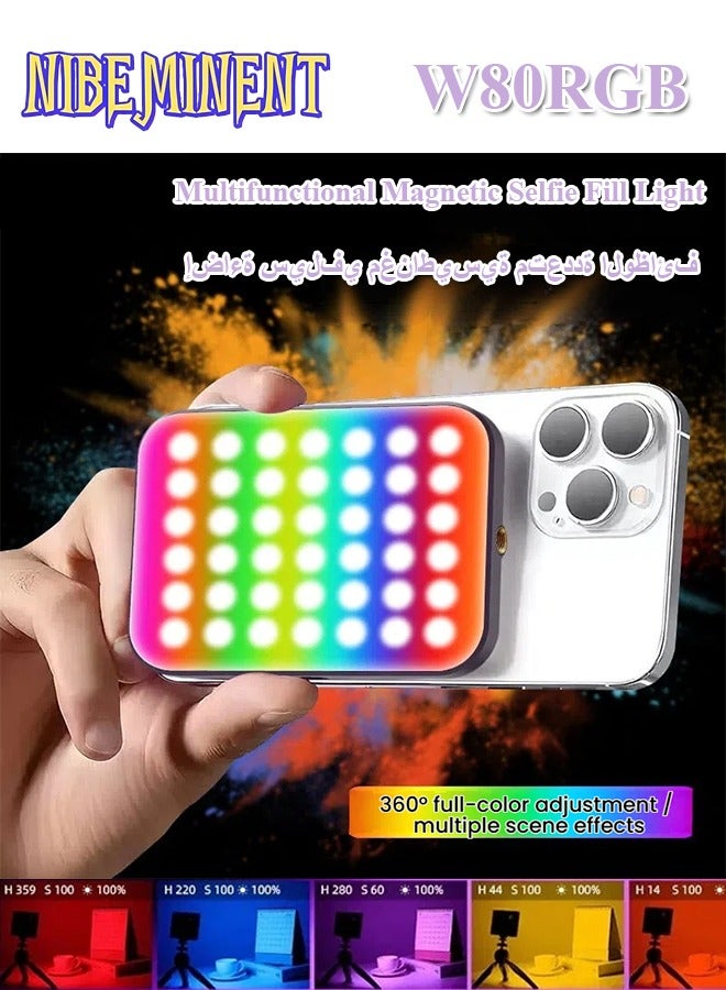NIBEMINENT NIBEMINENT Rgb Video Light Magnetic Selfie Light