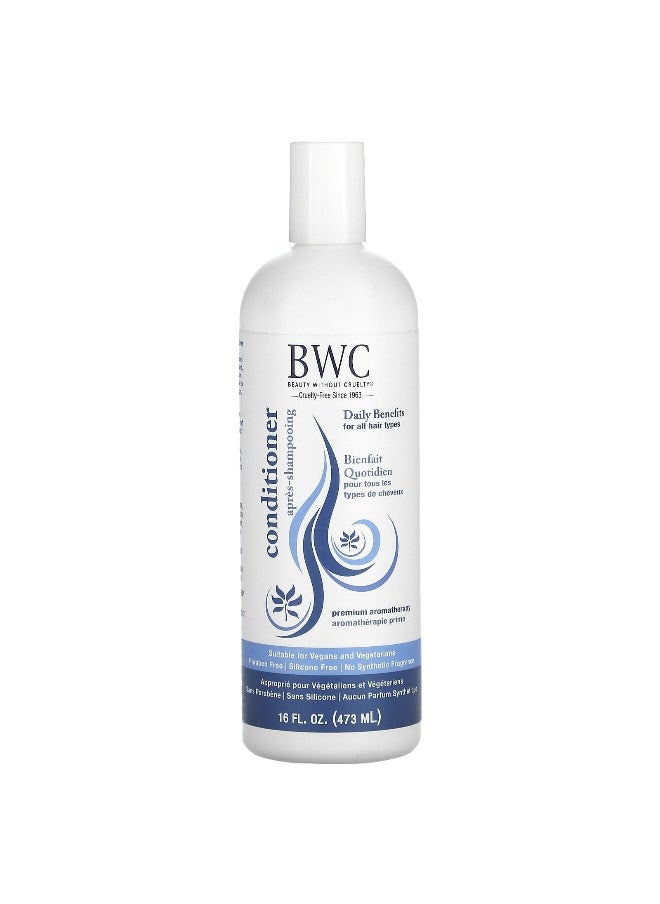 Beauty Without Cruelty Beauty Without Cruelty, Daily Benefits Conditioner, For All Hair Types, 16 fl oz (473 ml)  - Image 1