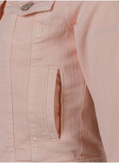 MINOTI Kids Girls Pink Denim Jacket  - Image 4