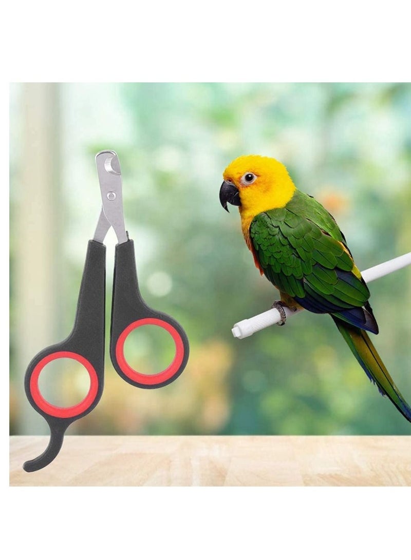 Vsell24 Professional Bird Nail Clipper Grooming Nail Scissors For Small Parakets, Parrots, Love Birds, Finches, Cats And Small Dogs - Image 1