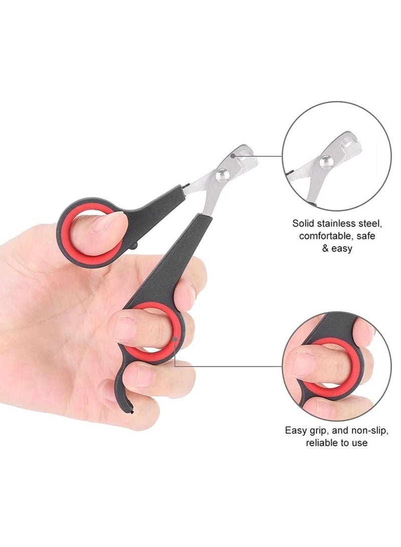 Vsell24 Professional Bird Nail Clipper Grooming Nail Scissors For Small Parakets, Parrots, Love Birds, Finches, Cats And Small Dogs - Image 5