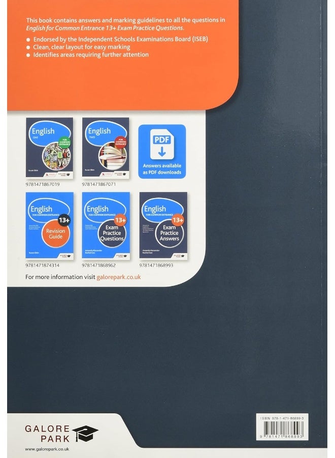 English for Common Entrance at 13+ Exam Practice Answers - for the June 2022 exams - Image 2