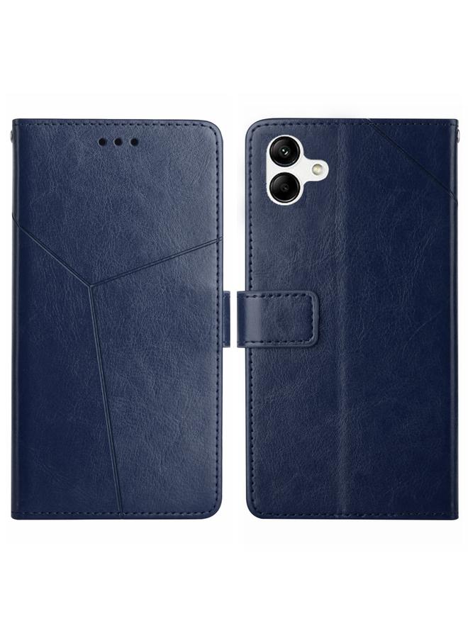 S-TOP Case For Samsung Galaxy A04 4G HT01 Y-shaped Pattern Flip Leather Phone Case - Image 1