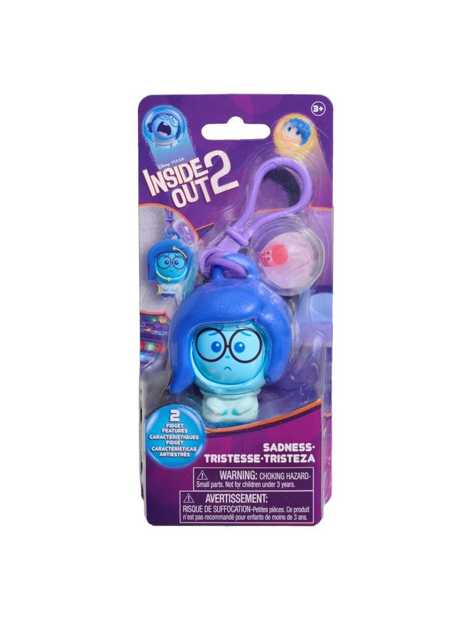 Just Play Inside Out 2 Fidget Figure Keychains - Sadness, Kids Toys for Ages 3 Up by Just Play  - Image 4