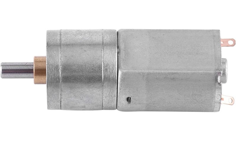 High Torque DC Motor with Full Metal Gears 12V 200RPM for Reduction Geared Motor Fans - Image 1