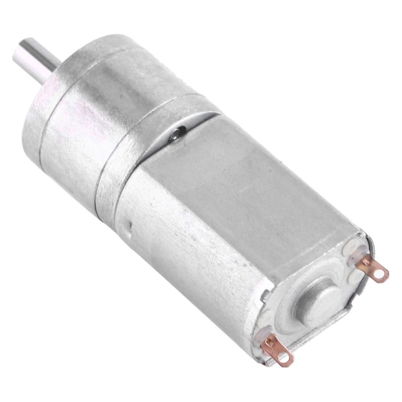 High Torque DC Motor with Full Metal Gears 12V 200RPM for Reduction Geared Motor Fans - Image 4