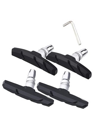 No Noise No Skid Bike Brakes Pads Set, Professional Mountain and Road Bicycle V-Brake Pads, 70mm for Cruiser MTB Mountain Bicycle Universal V-Brake Blocks with Hex Nut and Shims - pzsku/ZDF1E5B07DF3F4186E9ACZ/45/_/1716992291/081b4c01-2424-4f20-82df-52ae827a3cfa