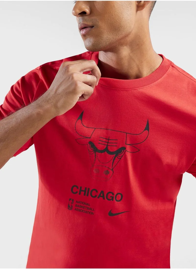 Nike Chicago Bulls Movement T-Shirt
