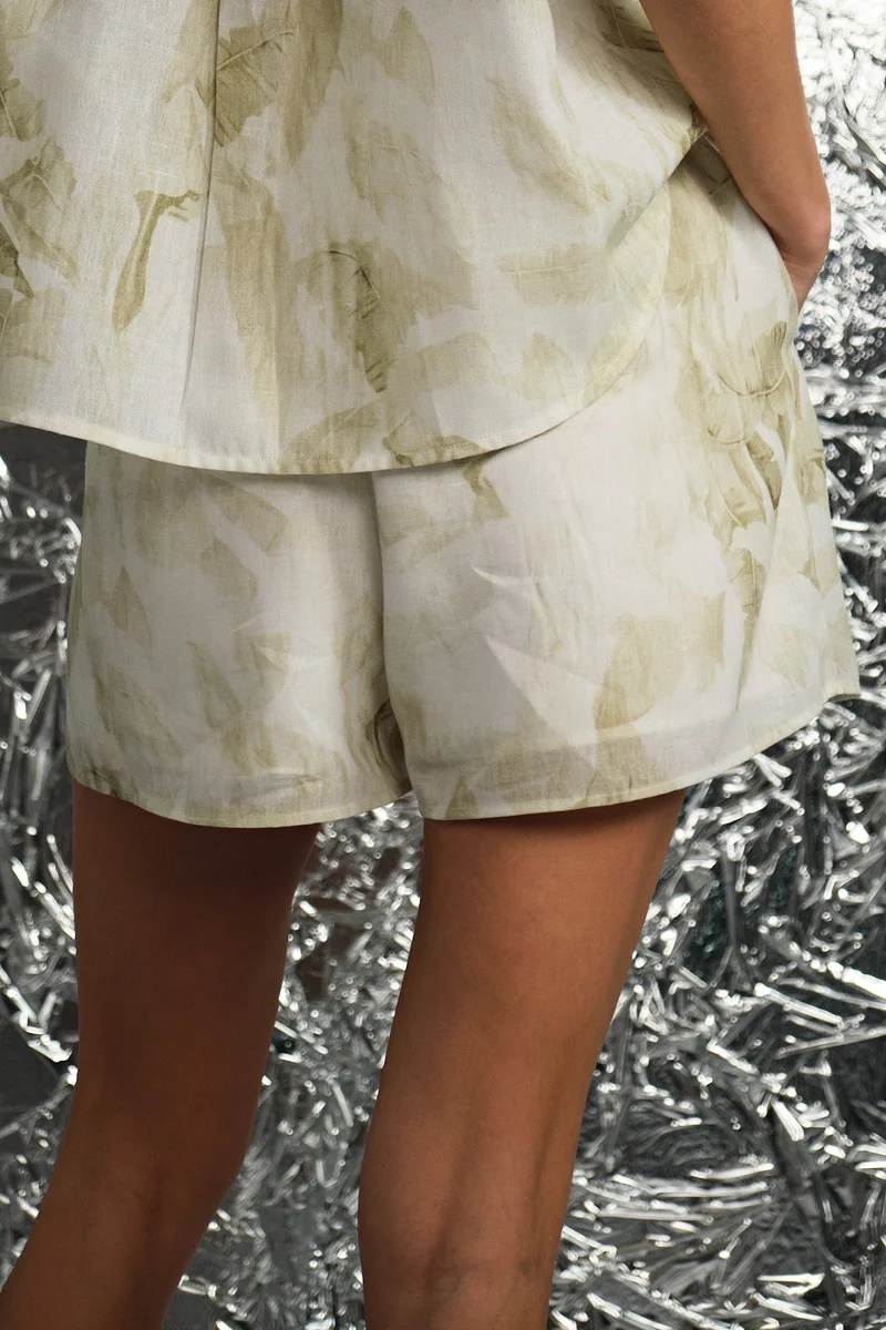 Virgio Virgio Women Cher Recycled Poly Printed Shorts