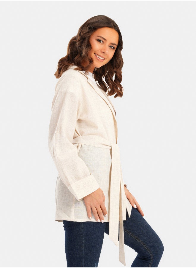 Clue - Jacket with Revere Collar - Image 1