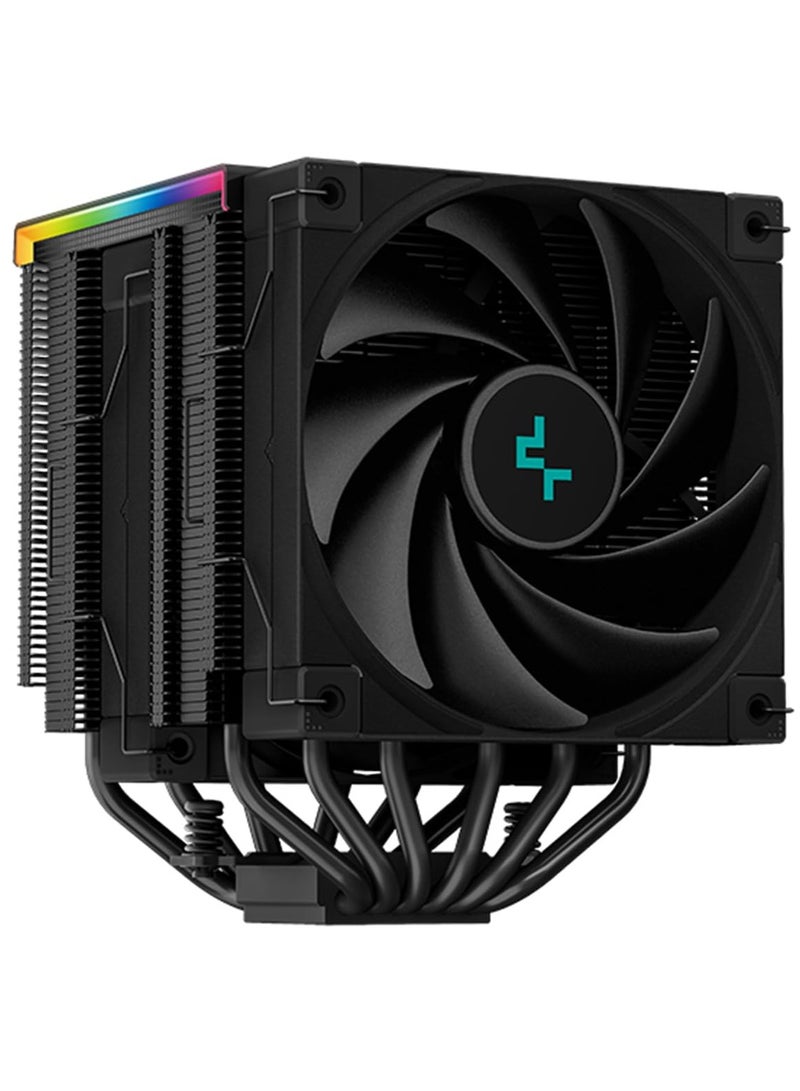 DEEPCOOL Deepcool AK620 Digital 120mm CPU Cooler/CPU Fan - Black | Support Intel - LGA2066/2011-v3/2011/1700/1200/1151/1150/1155 & AMD - AM5/AM4 - R-AK620-BKADMN-G  - Image 1