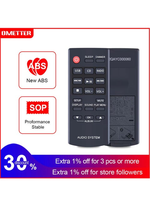 NEW Origianl N2QAYC000060 Remote Control For PANASONIC AUDIO SYSTEM for SC-HC17EB-K SC-HC18 Fernbedienung