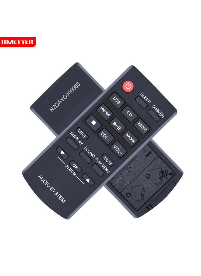 NEW Origianl N2QAYC000060 Remote Control For PANASONIC AUDIO SYSTEM for SC-HC17EB-K SC-HC18 Fernbedienung