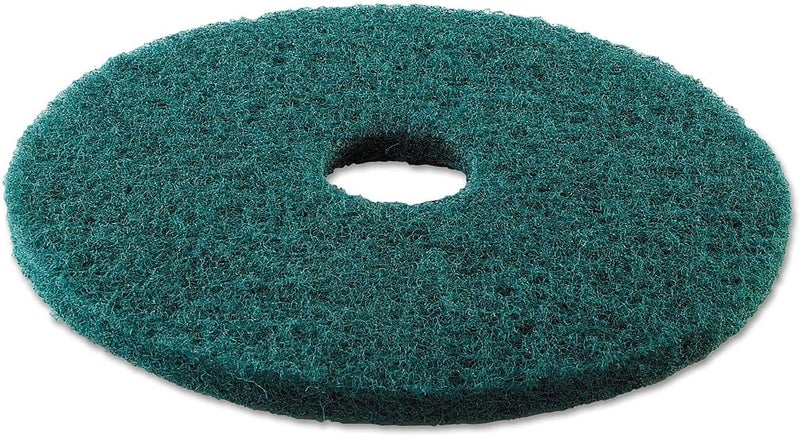 Boardwalk 4017GRE Standard 17Inch Diameter HeavyDuty Scrubbing Floor Pads Green - Image 2
