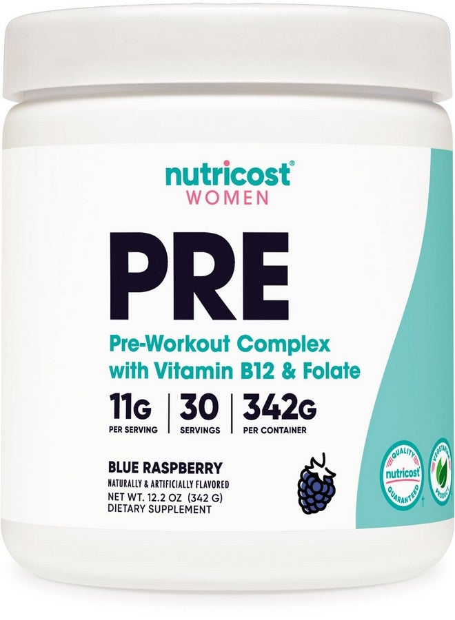 مسحوق نيوتريكوست قبل التمرين للنساء، بنكهة التوت الأزرق، 30 وجبة - Image 1