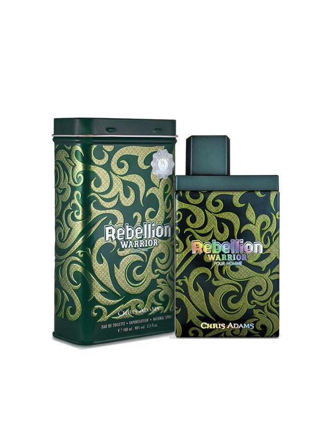 Chris Adams Chris Adams Rebellion Warrior Eau De Toilette 100 ML  - Image 3
