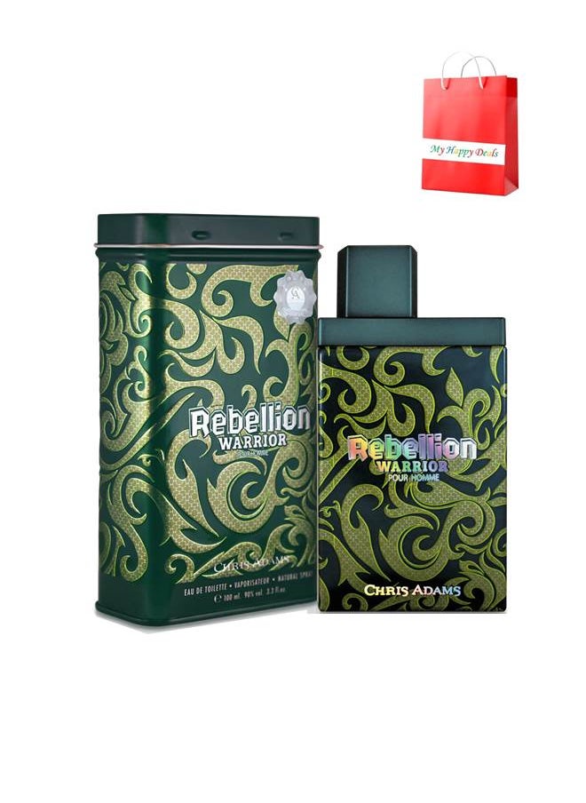 Chris Adams Chris Adams Rebellion Warrior Eau De Toilette 100 ML  - Image 1