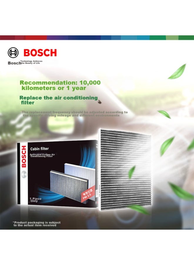 Bosch Pm2.5 Activated Carbon Air Conditioning Filter Element 0986af4280 - Image 4