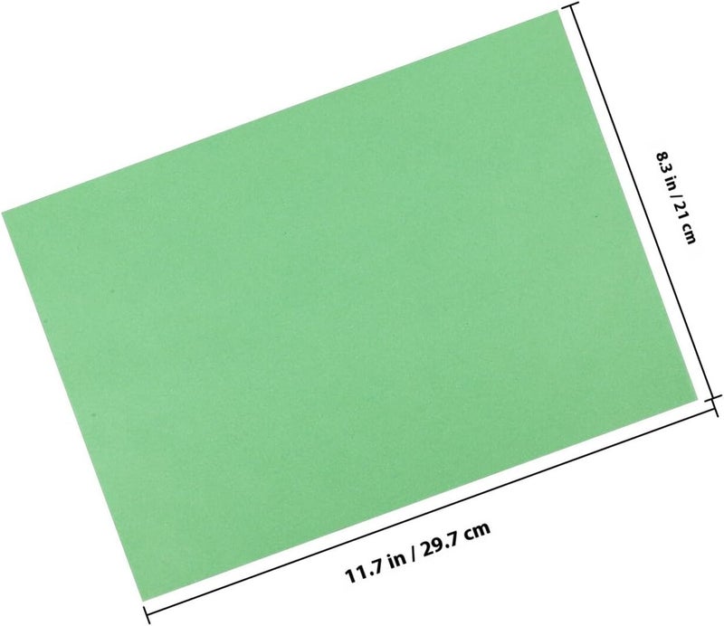 100 Sheets Folding Paper for Origami Crafts Thick Decorative Printing Paper in Deep Green Suitable for DIY Handmade Art Projects Party and Office Decoration - Image 2